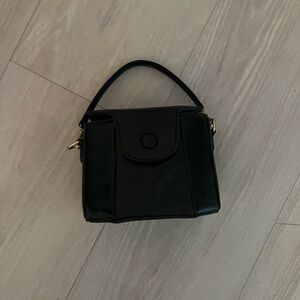 Sleek Black Mini Bag